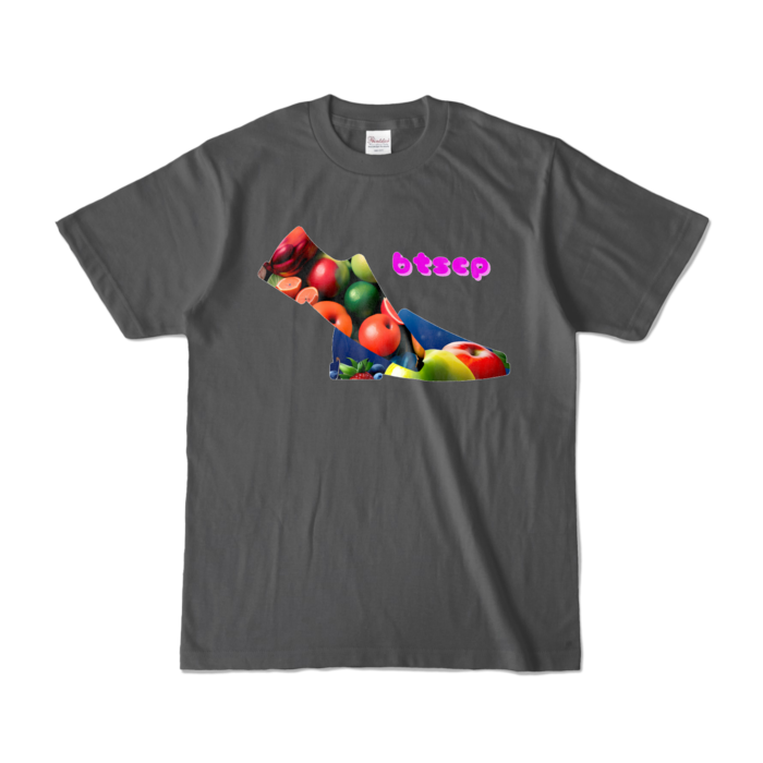 カラーTシャツ - S - チャコール (濃色)