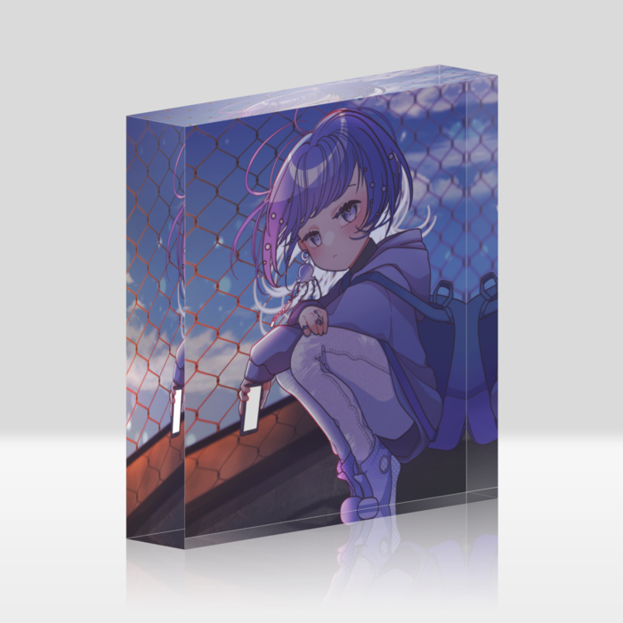 アクリルブロック - 100x100mm