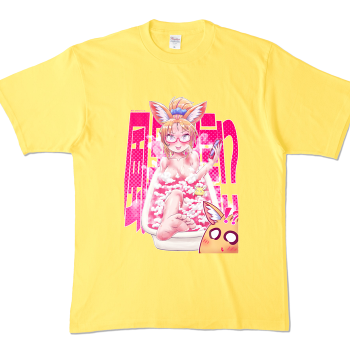 カラーTシャツ - XL - イエロー (濃色)