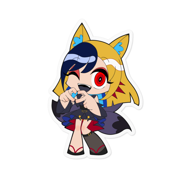 ステッカー - 100 x 100 (mm)