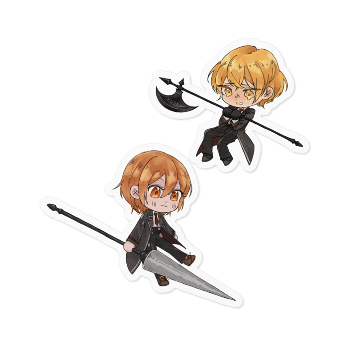 ステッカー - 100 x 100 (mm)