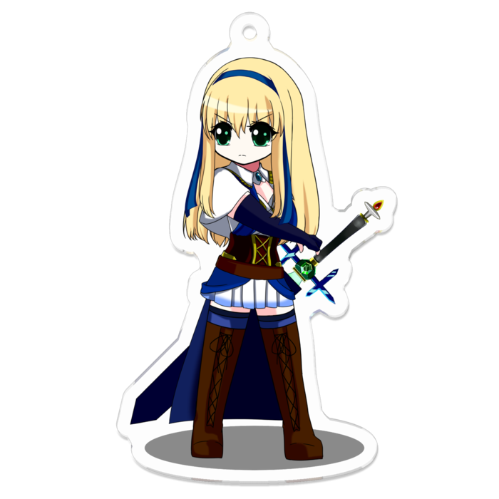 アクリルキーホルダー - 70 x 70 (mm)