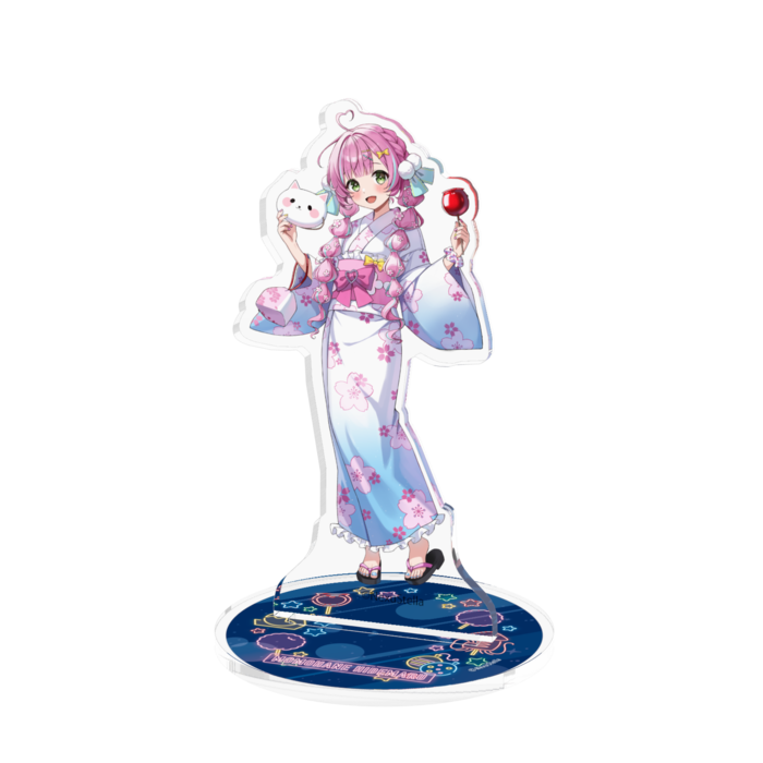 【V大祭】桃羽ひでまる アクリルフィギュア - 100x100mm