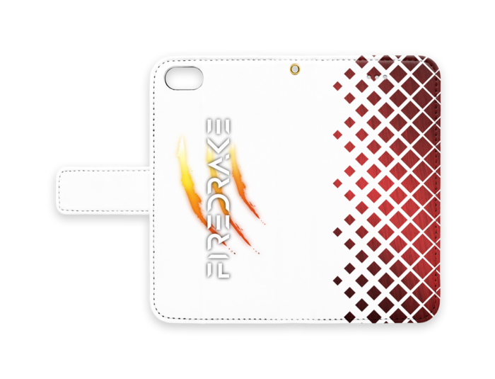【ホワイト×レッド】iPhone 8 / 7 / SE2