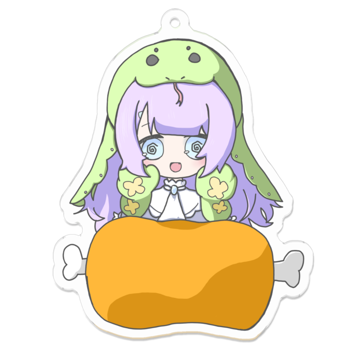 アクリルキーホルダー - 70 x 70 (mm)