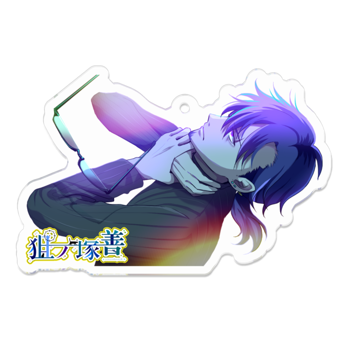 アクリルキーホルダー - 70 x 70 (mm)