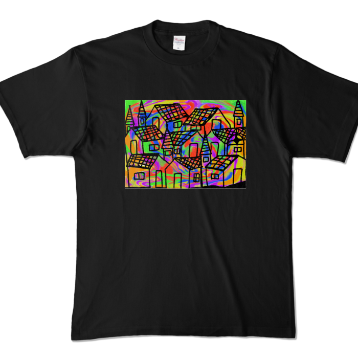 カラーTシャツ - XL - ブラック (濃色)