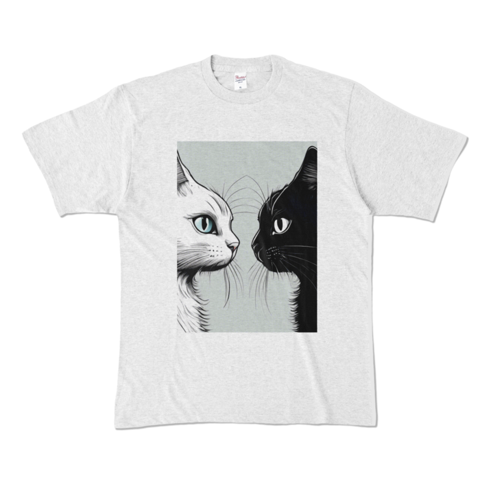 カラーTシャツ - XL - アッシュ (淡色)
