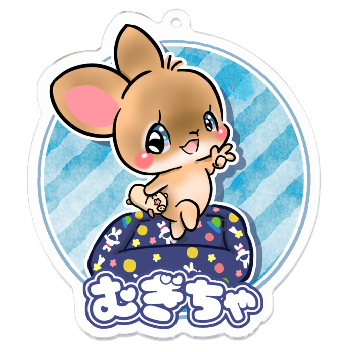 アクリルキーホルダー - 70 × 70 (mm)