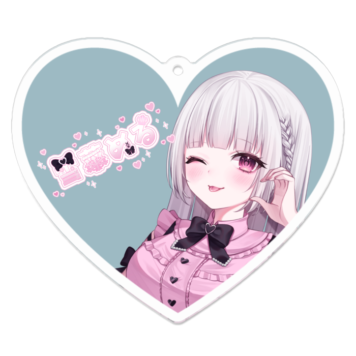 アクリルキーホルダー - 70 x 70 (mm)