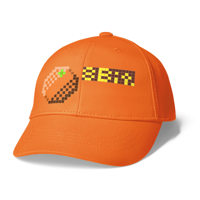 キャップ - オレンジ
