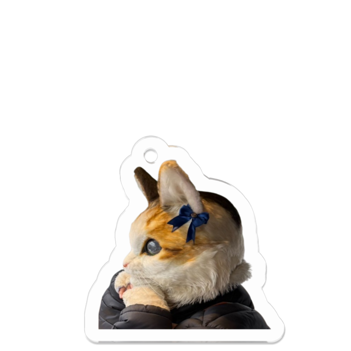 アクリルキーホルダー（コーティング） - 50 x 50 (mm)