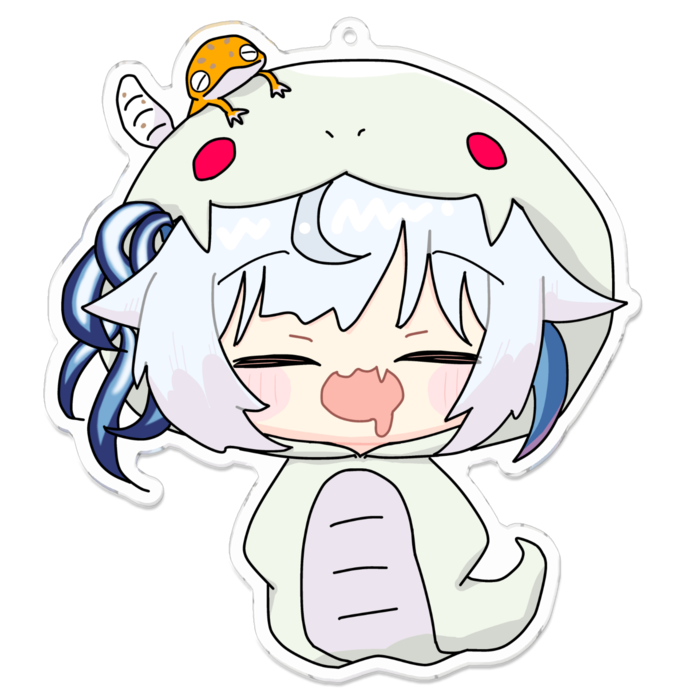 アクリルキーホルダー - 100 x 100 (mm)