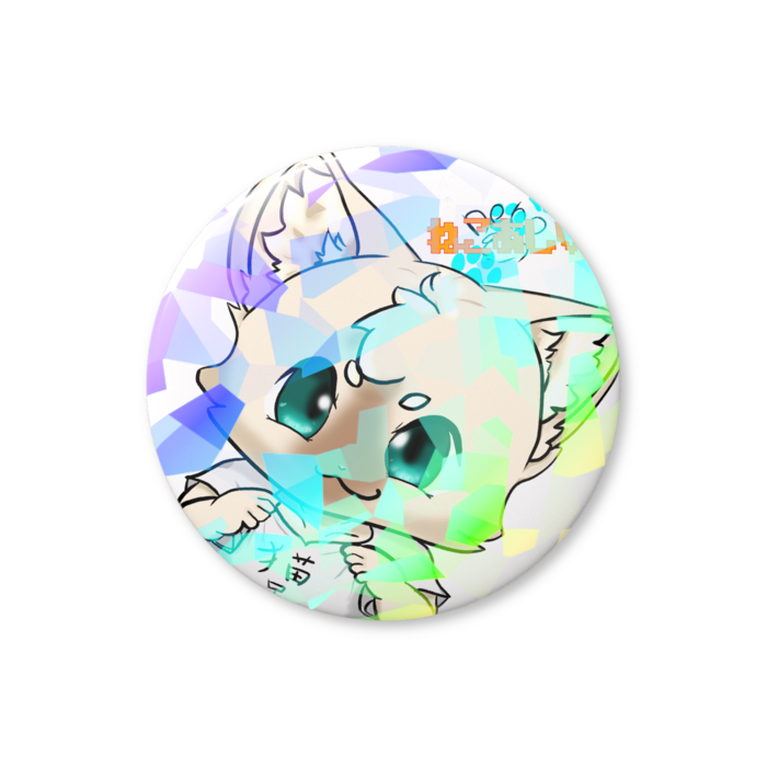ホログラム缶バッジ - 56mm