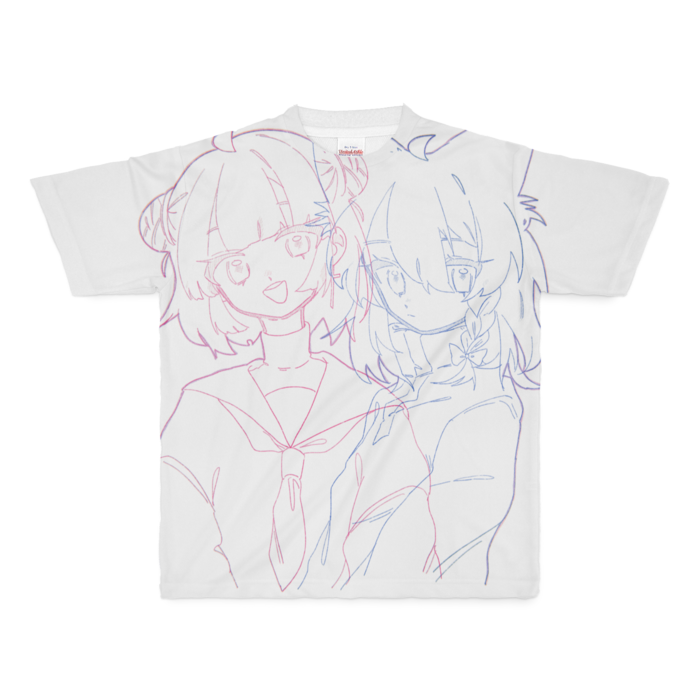 フルグラフィックTシャツ - M - 正面印刷のみ
