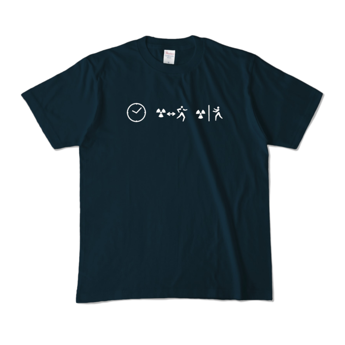 カラーTシャツ - M - ネイビー (濃色)