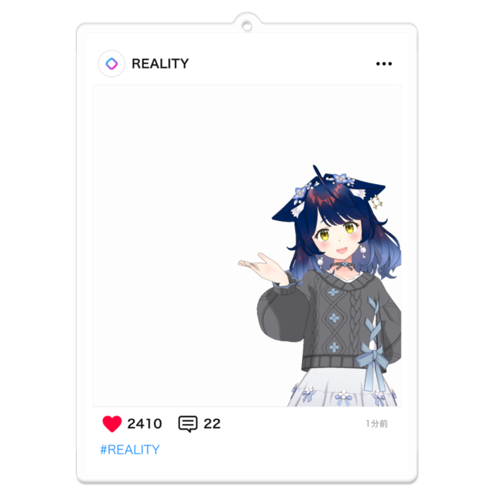 アクリルキーホルダー - 100 x 100 (mm)