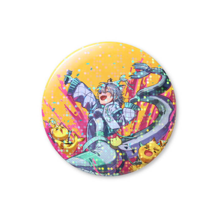 ホログラム缶バッジ - 44mm