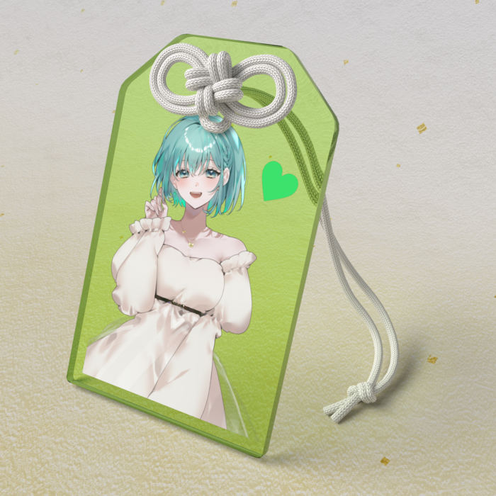 アクリルお守り - 50 × 80mm