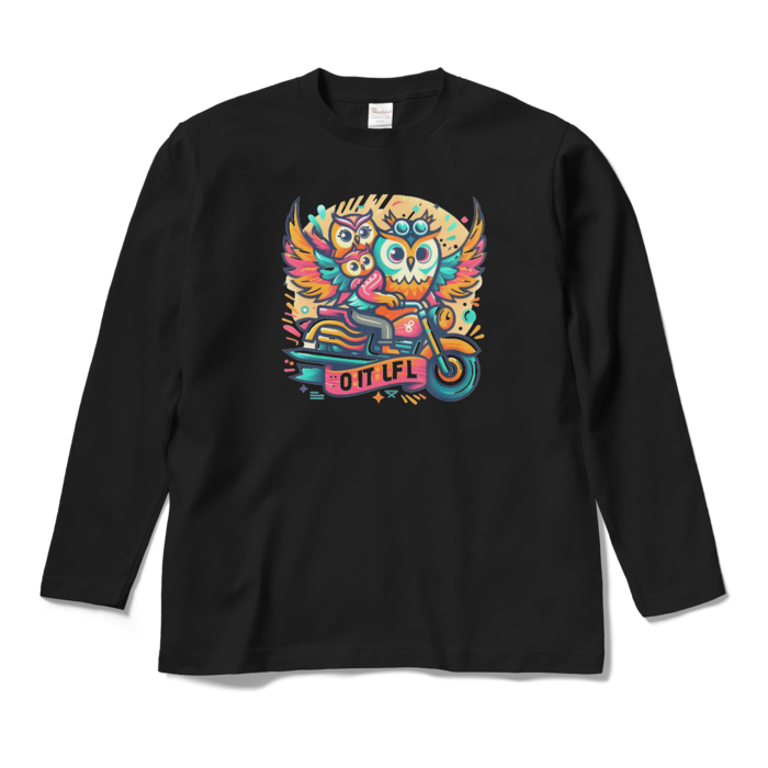 ロングスリーブTシャツ - M - ブラック