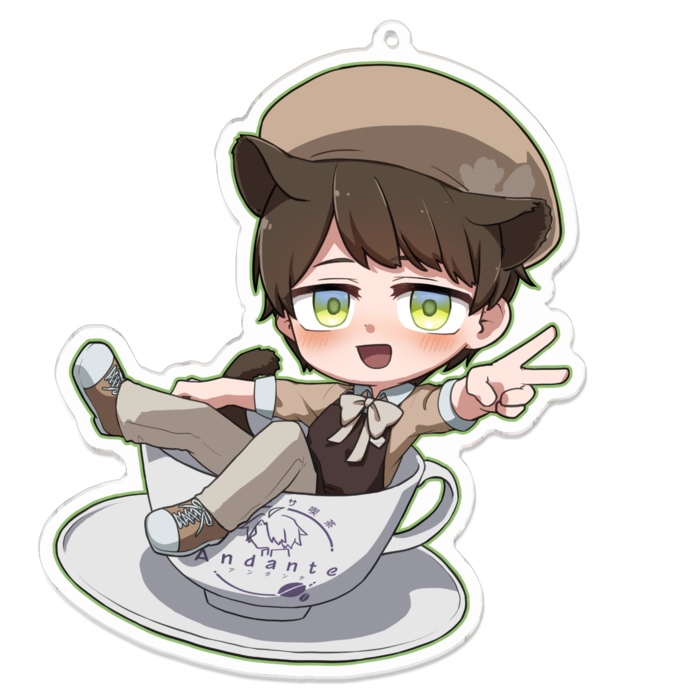 アクリルキーホルダー - 100 x 100 (mm)やったれ2025