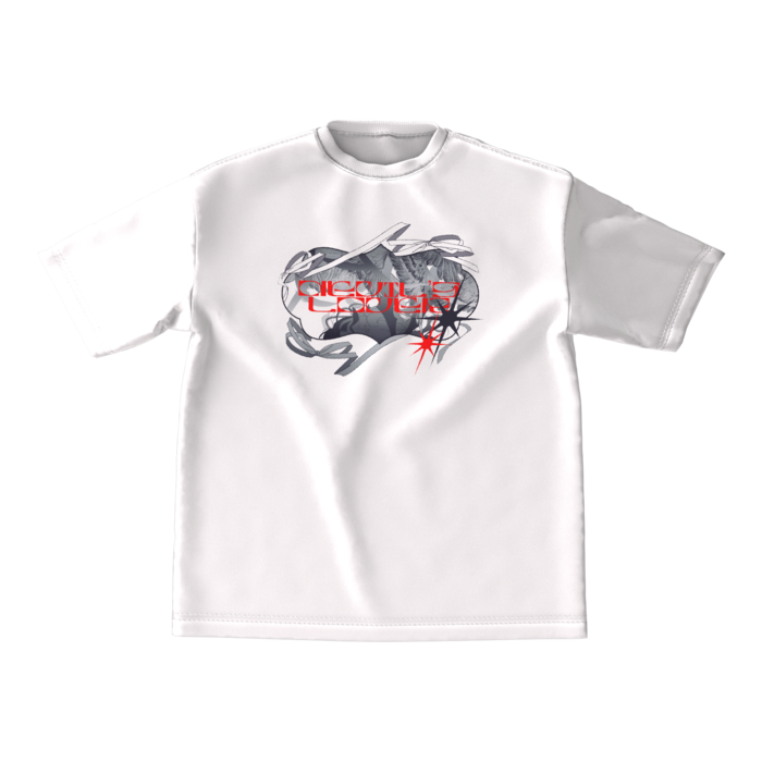 OL×悪魔Tシャツ−白M