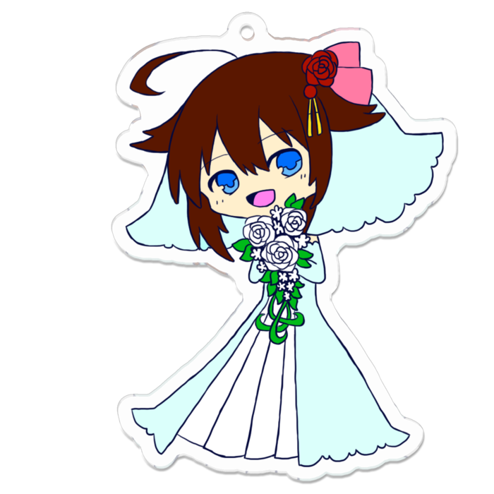 アクリルキーホルダー - 70 x 70 (mm)