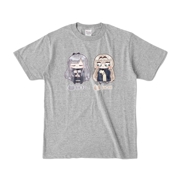 カラーTシャツ - S - 杢グレー