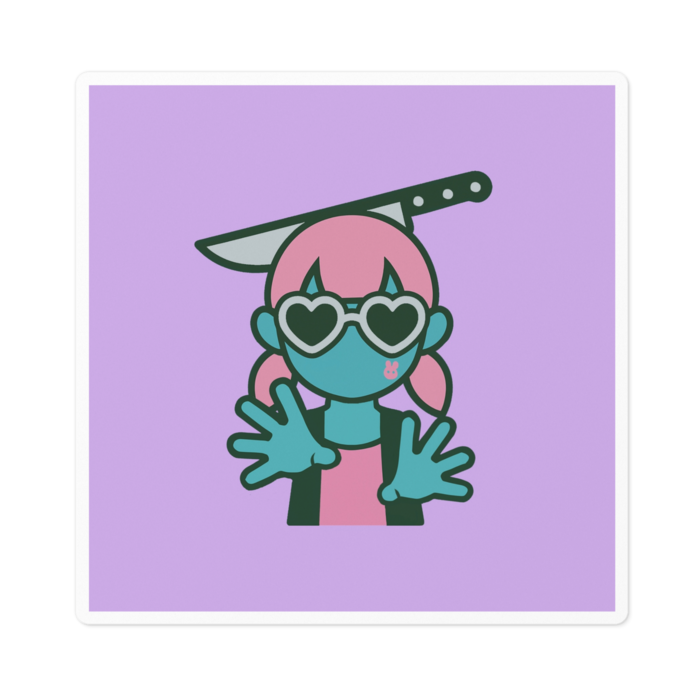 ステッカー - 100 x 100 (mm)