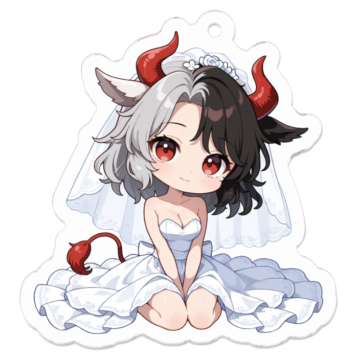 アクリルキーホルダー - 50 x 50 (mm)(キャラのみ)