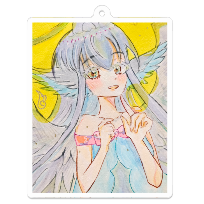 アクリルキーホルダー - 70 x 70 (mm)