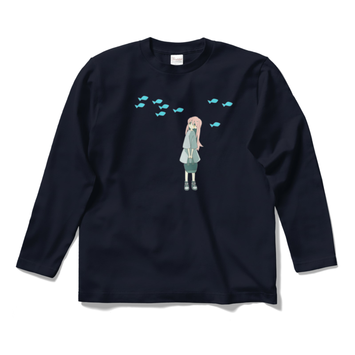 ロングスリーブTシャツ - S - ネイビー