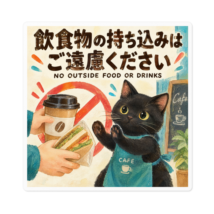 ステッカー - W100 × H100mm 以内