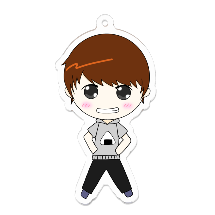 アクリルキーホルダー - 70 x 70 (mm)