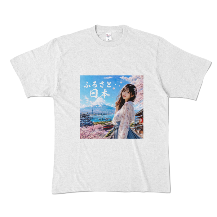カラーTシャツ - XL - アッシュ （淡色）