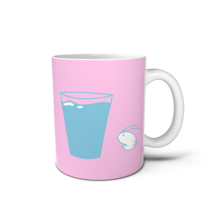 マグカップ - 直径 8 cm / 高さ 9.5 cm