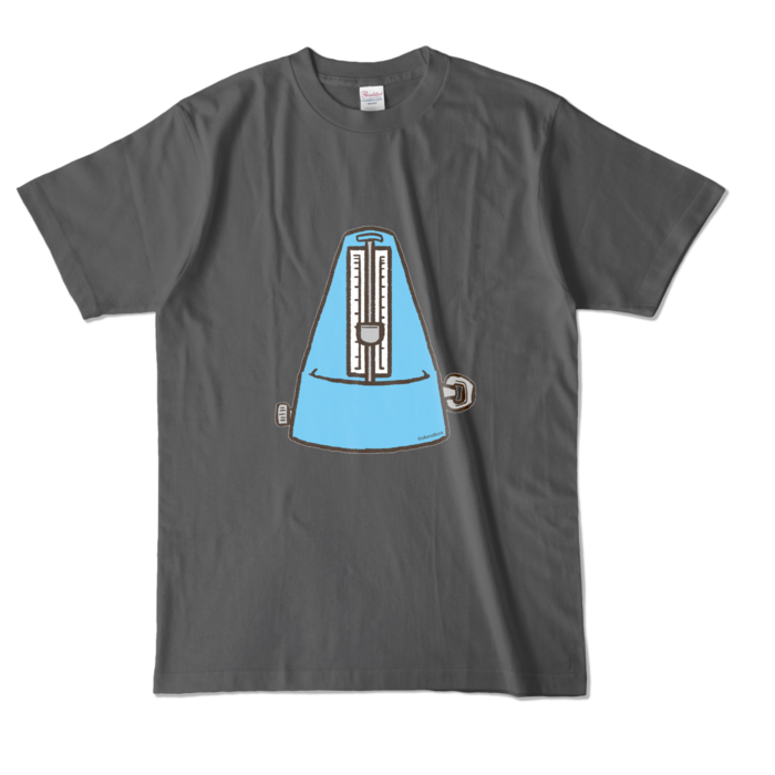 カラーTシャツ - L - チャコール (濃色)