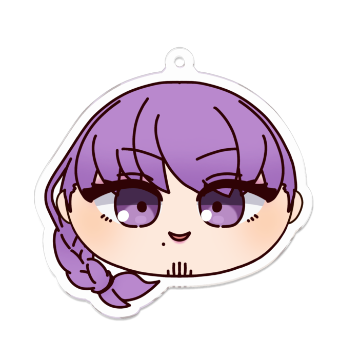 アクリルキーホルダー - 70 x 70 (mm)