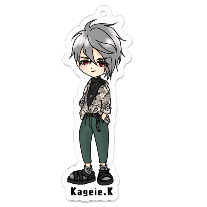 アクリルキーホルダー - 70 x 70 (mm)