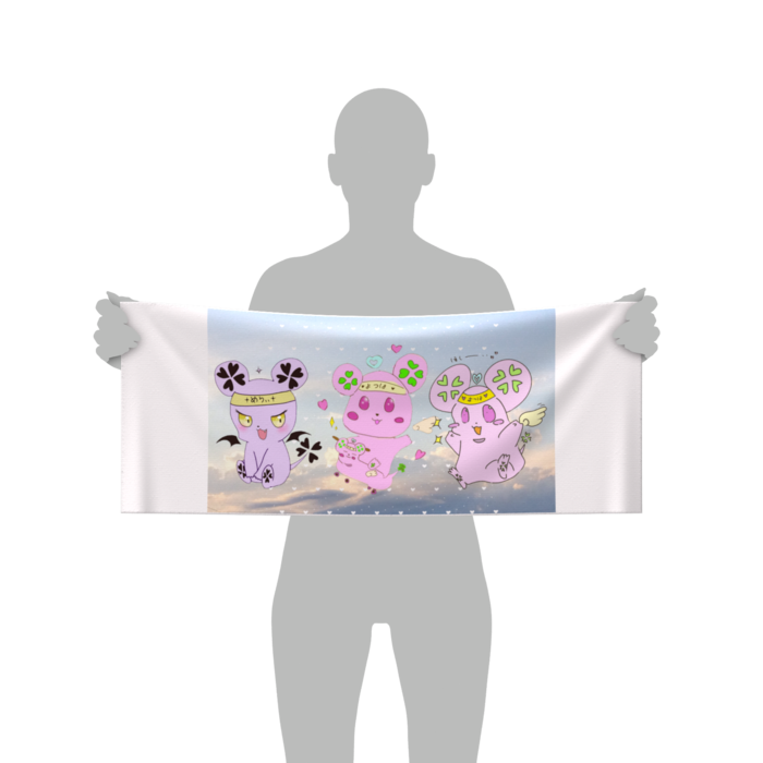 フェイスタオル - 84 × 34cm