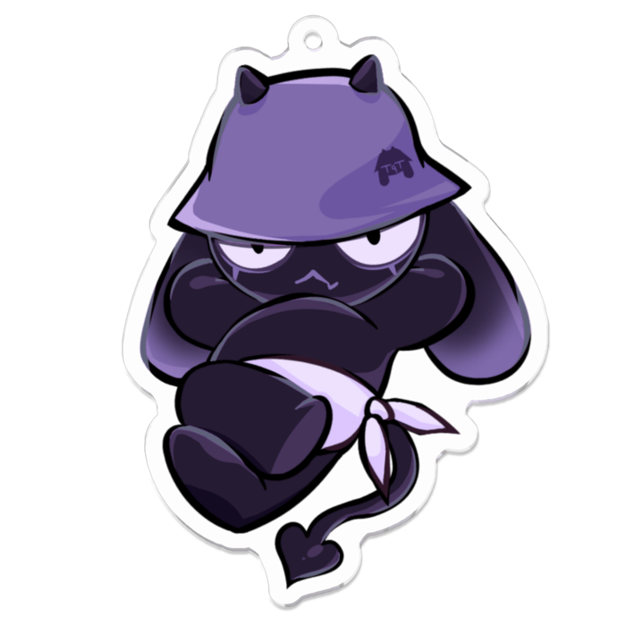 アクリルキーホルダー - 70 x 70 (mm)