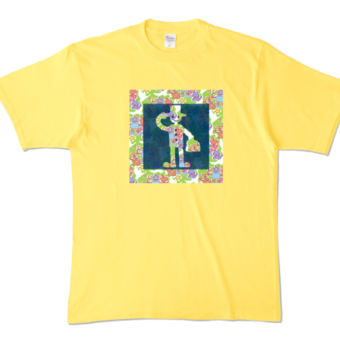 カラーTシャツ - XL - イエロー (濃色)