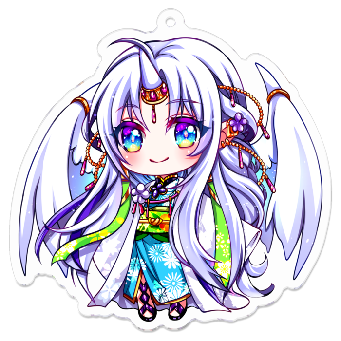 アクリルキーホルダー - 70 x 70 (mm)
