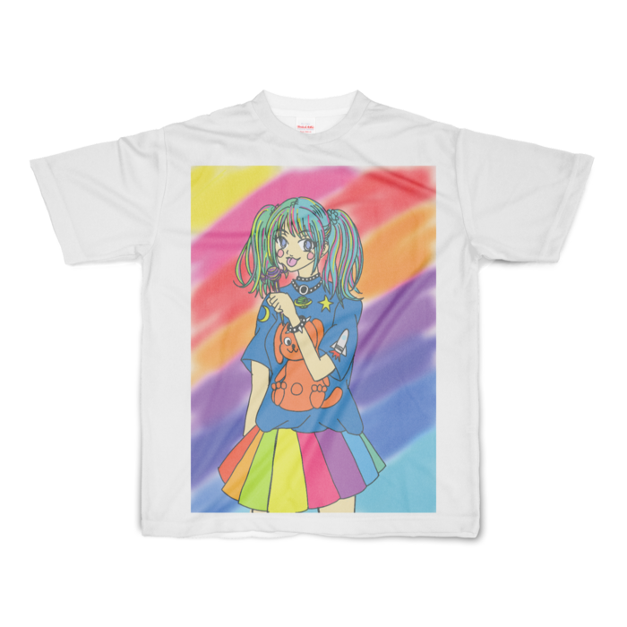 フルグラフィックTシャツ - S - 正面印刷のみ