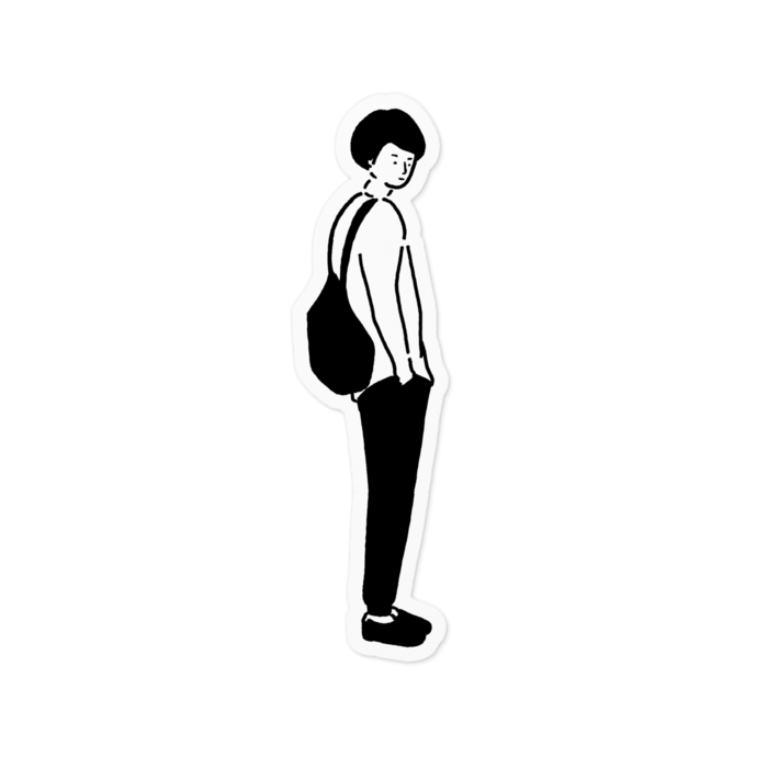 ステッカー - 100 x 100 (mm)