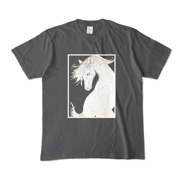 カラーTシャツ - M - チャコール (濃色)