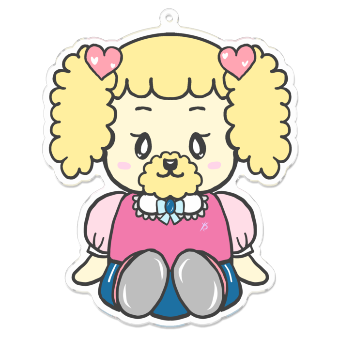 アクリルキーホルダー - 100 x 100 (mm)