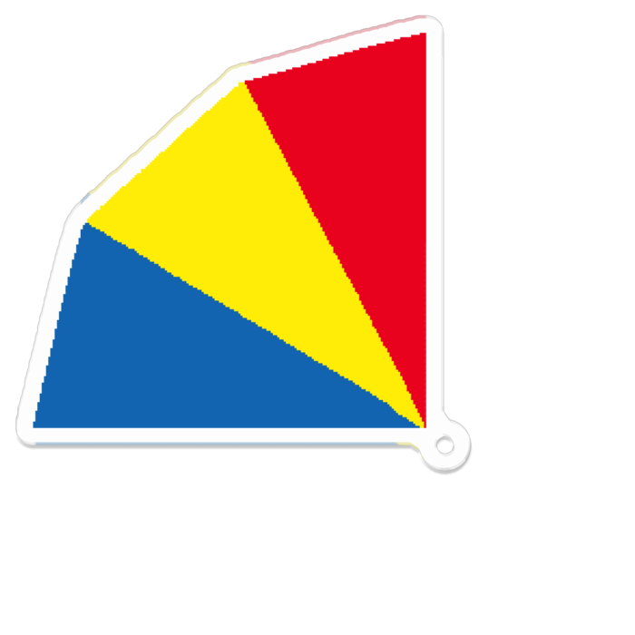 アクリルキーホルダー - 70 x 70 (mm)