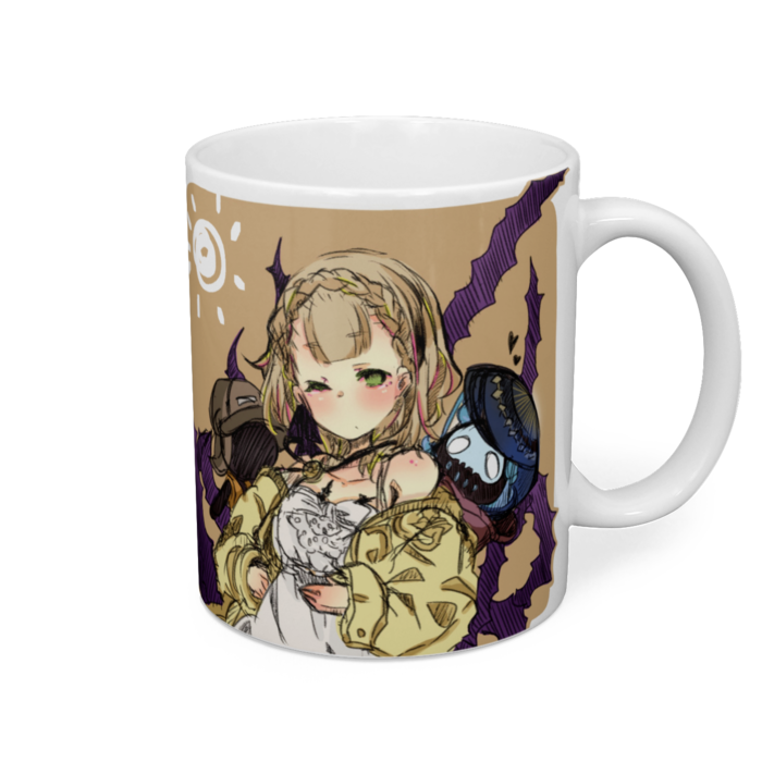 マグカップ - 直径 8 cm / 高さ 9.5 cm