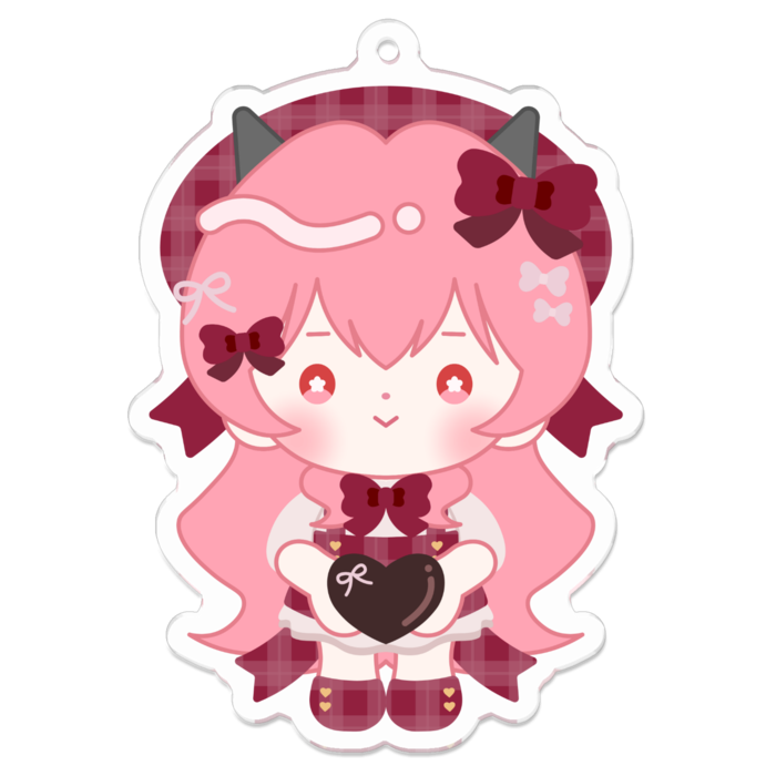 アクリルキーホルダー - 70 x 70 (mm)